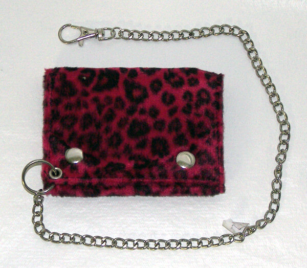 CARTERA DE LEOPARDO ROJO